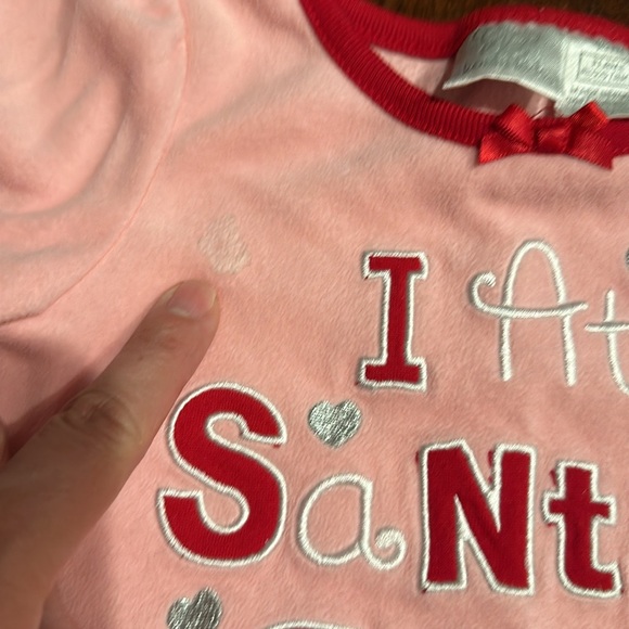 Koala Kids Baby Girls “I Ate Santa’s Cookies” Pajamas - Picture 5 of 10